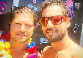 José María y David Bisbal, en una fotografía publicada en las redes sociales del artista.