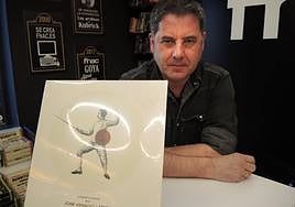 José Ignacio Lapido, con su último disco 'A primera sangre'.