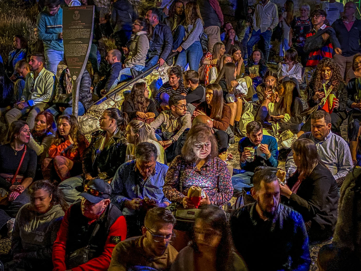 Las imágenes de la madrugada de los Gitanos en el Sacromonte