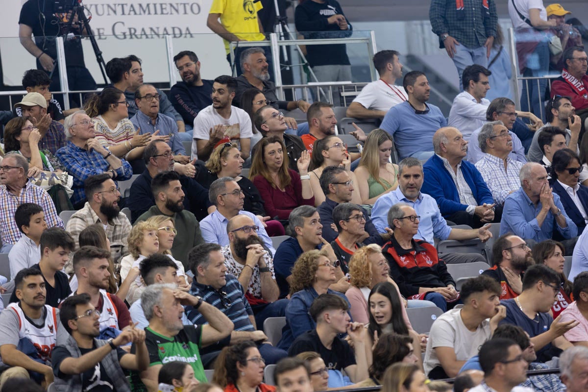 Encuéntrate en la grada del Palacio en el Covirán-Unicaja