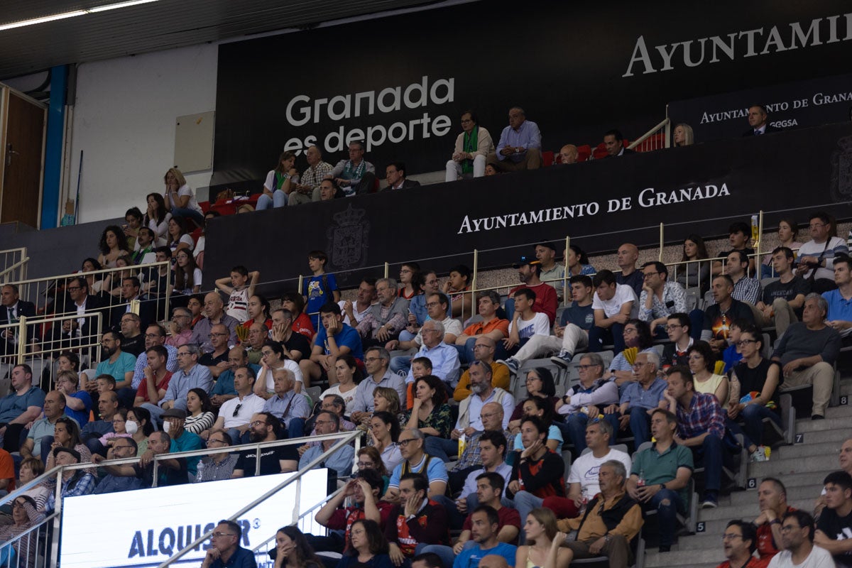 Encuéntrate en la grada del Palacio en el Covirán-Unicaja