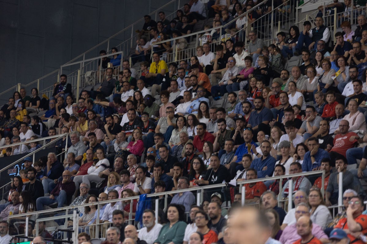 Encuéntrate en la grada del Palacio en el Covirán-Unicaja