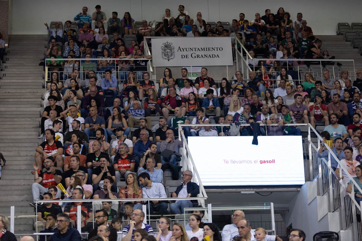 Encuéntrate en la grada del Palacio en el Covirán-Unicaja