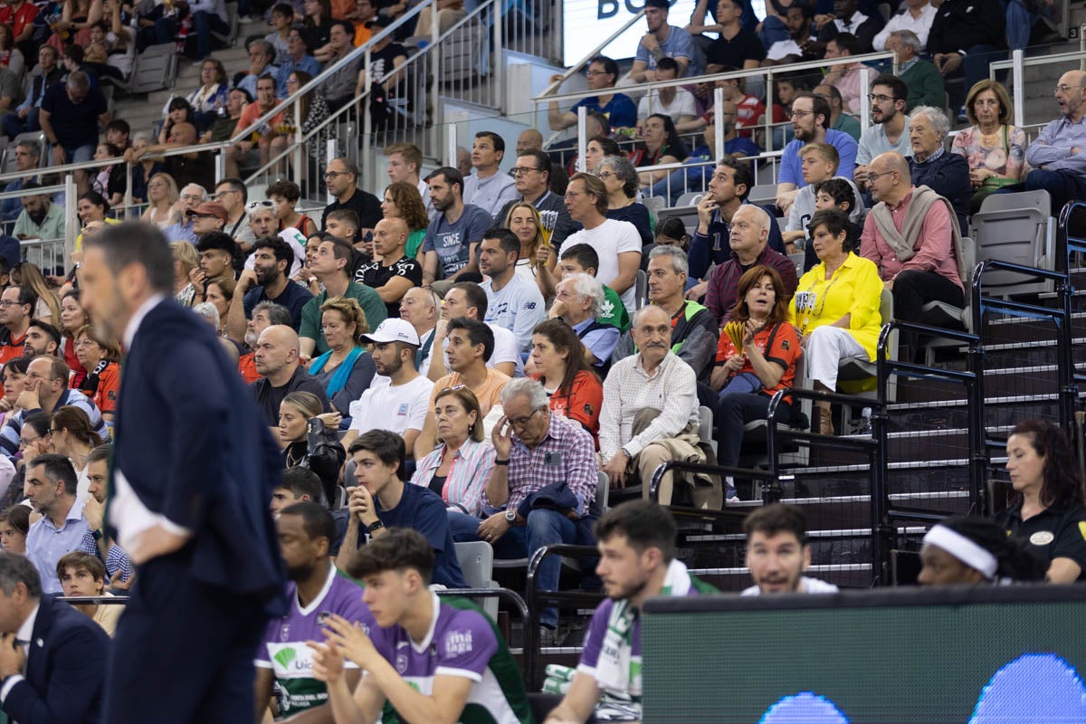 Encuéntrate en la grada del Palacio en el Covirán-Unicaja