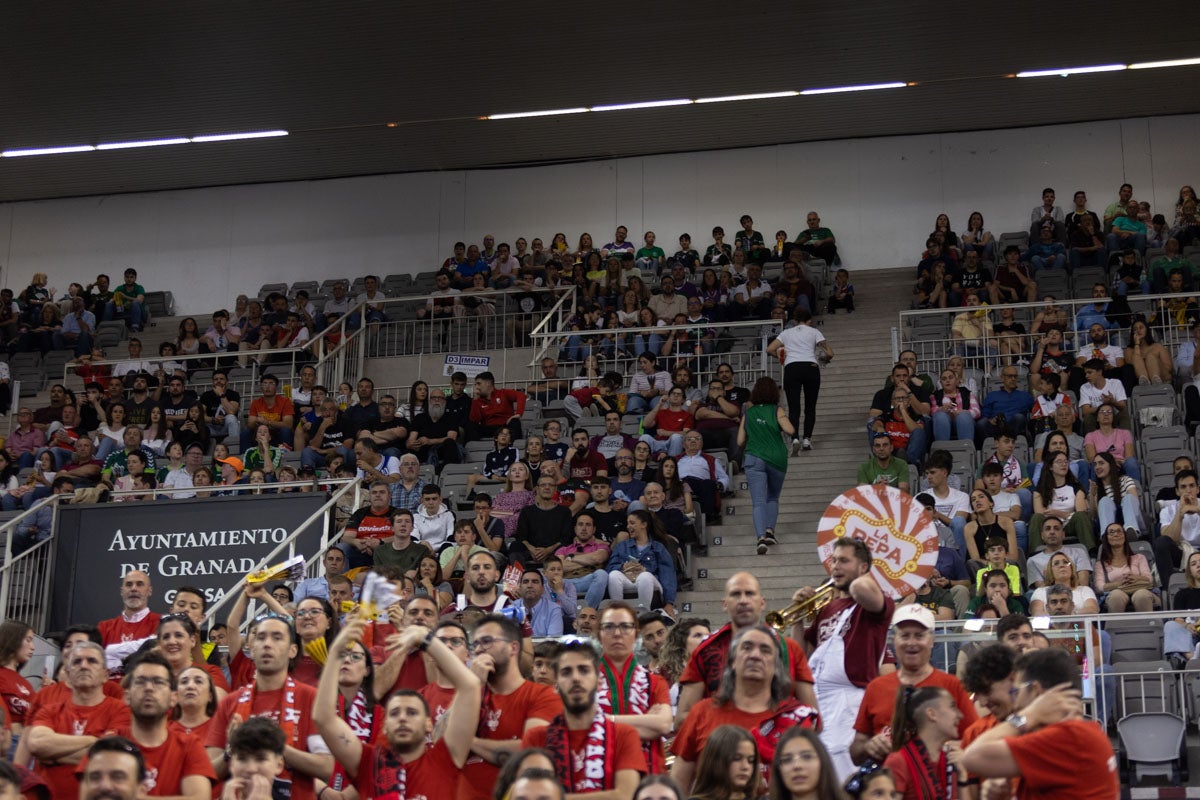 Encuéntrate en la grada del Palacio en el Covirán-Unicaja