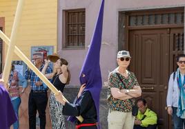 Turistas en Granada este Viernes Santo.