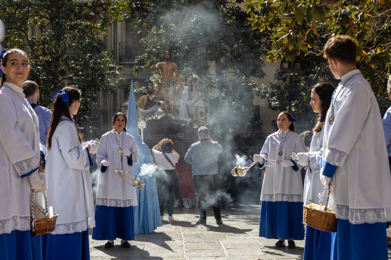 El Resucitado de Regina Mundi, uno de los broches de la Semana Santa granadina