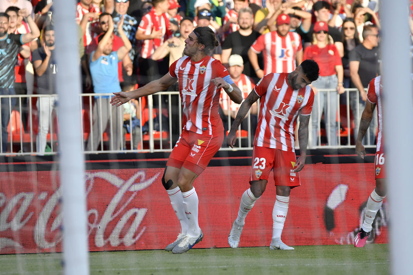 El Almería-Valencia, a pie de campo