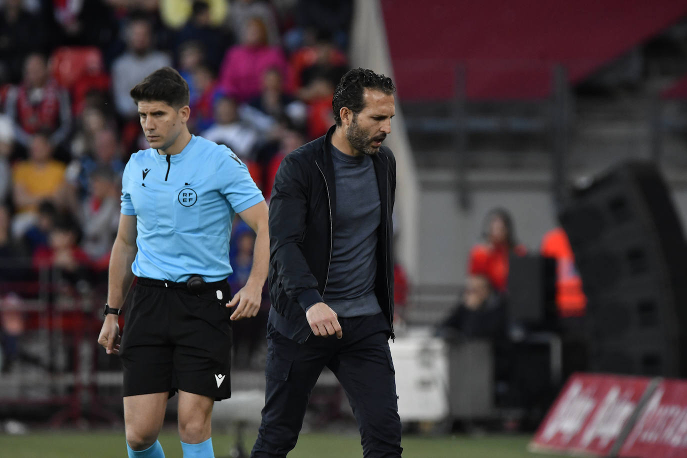 El Almería-Valencia, a pie de campo