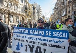Imagen de archivo de la protesta respaldada masivamente que recorrió las calles de Granada en 2022.