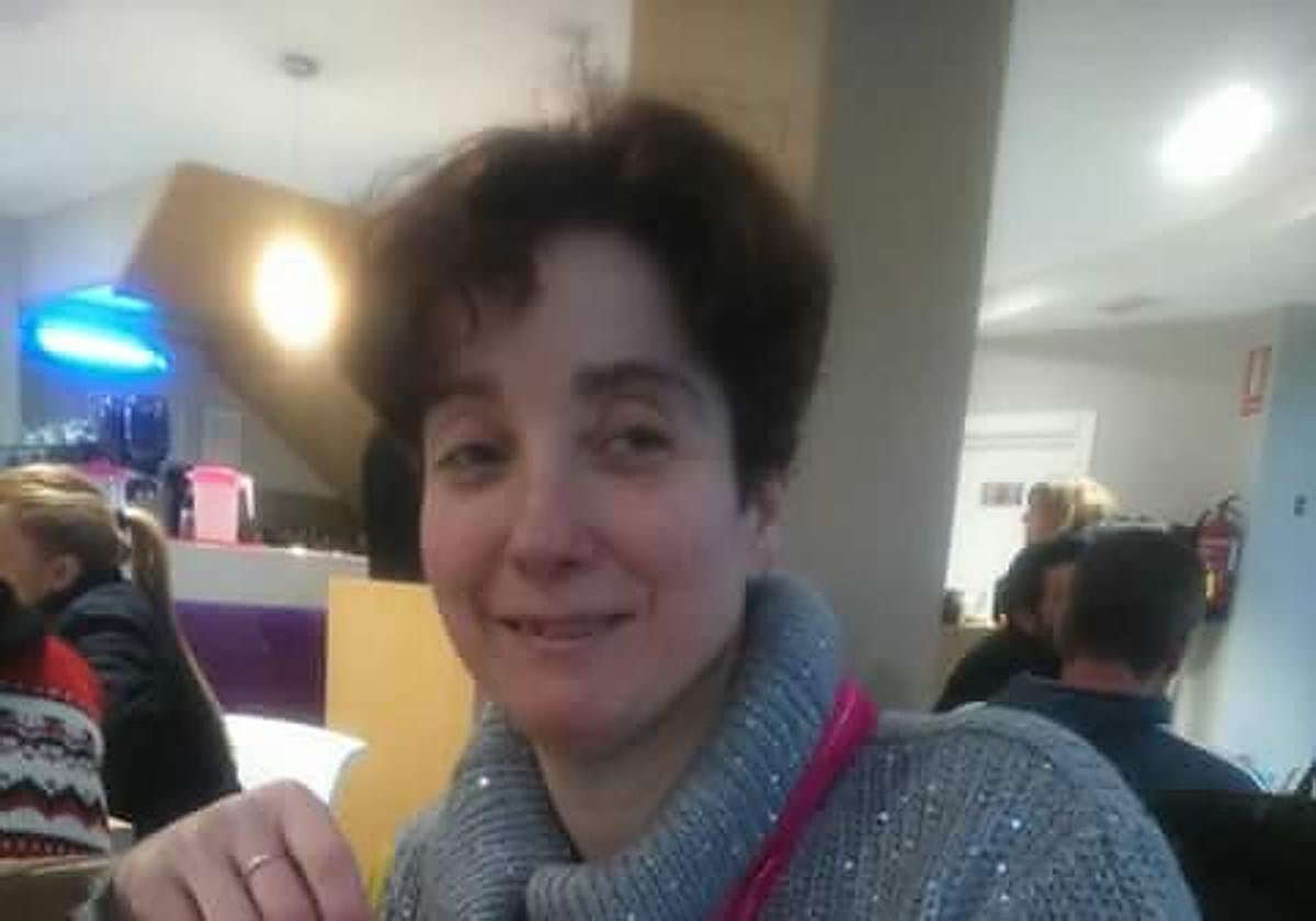 Esther de la Cruz en una foto de su Facebook.