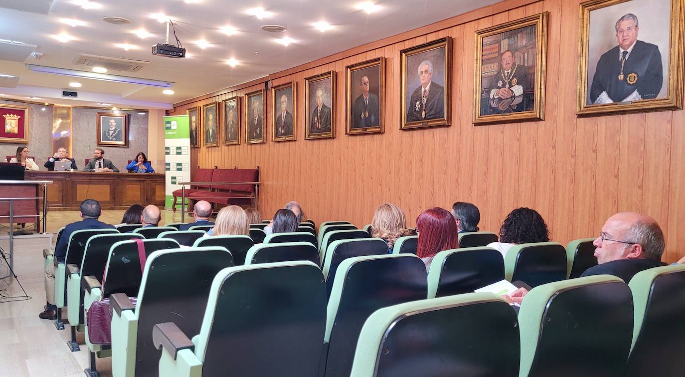 Salón de actos del Colegio de Abogados de Jaén.