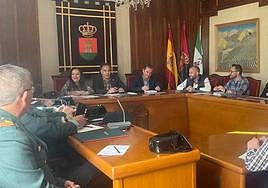 Reunión mantenida en el Ayuntamiento de Torredelcampo.