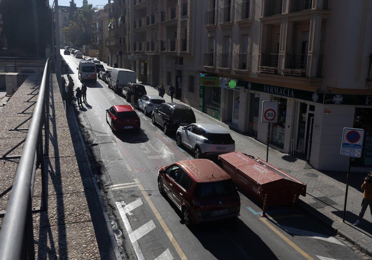 La calle López Argüeta de la capital.