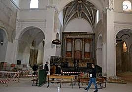 Estado actual de la Iglesia de Santo Domingo, en el casco histórico de Jaén.