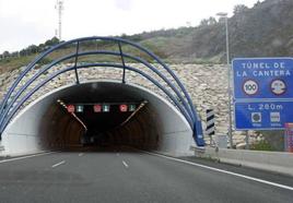 Túnel de La Cantera, en Despeñaperros, uno en los que se actuará.