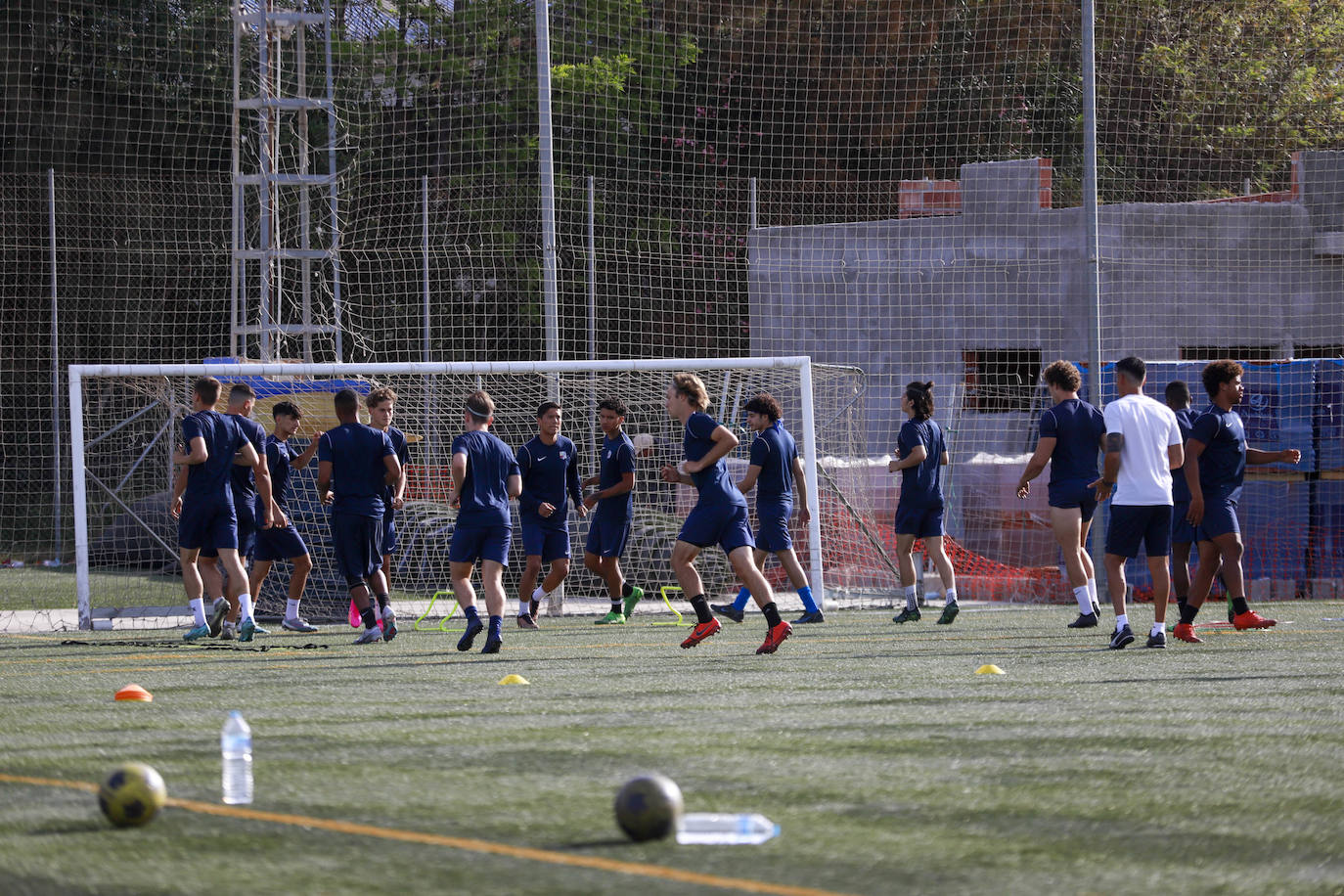 Imagen principal - Entrenamiento en Motril.
