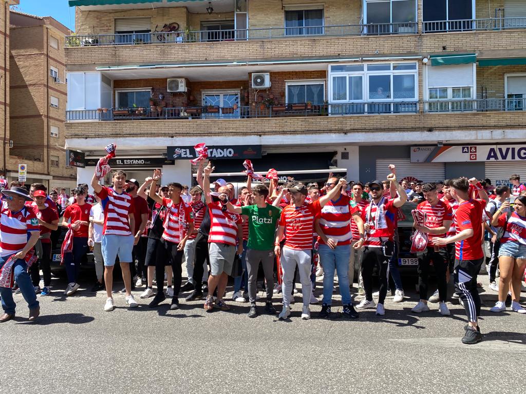 El triunfo del Granada ante Las Palmas, a ras de césped