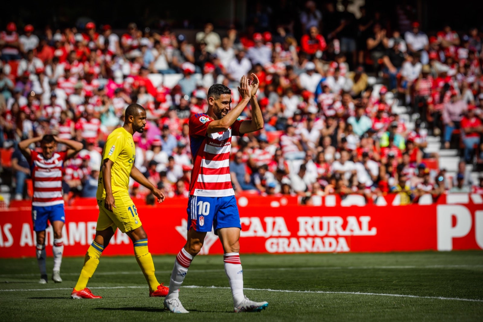 El triunfo del Granada ante Las Palmas, a ras de césped