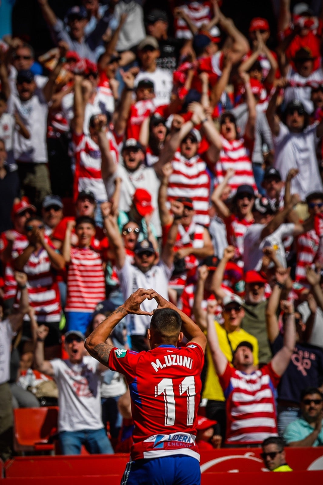 El triunfo del Granada ante Las Palmas, a ras de césped