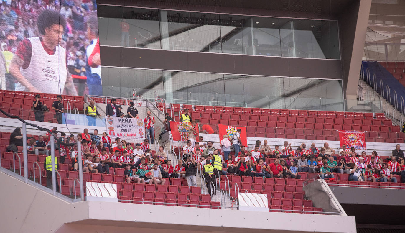 Las mejores imágenes del duelo entre Atlético y Almería