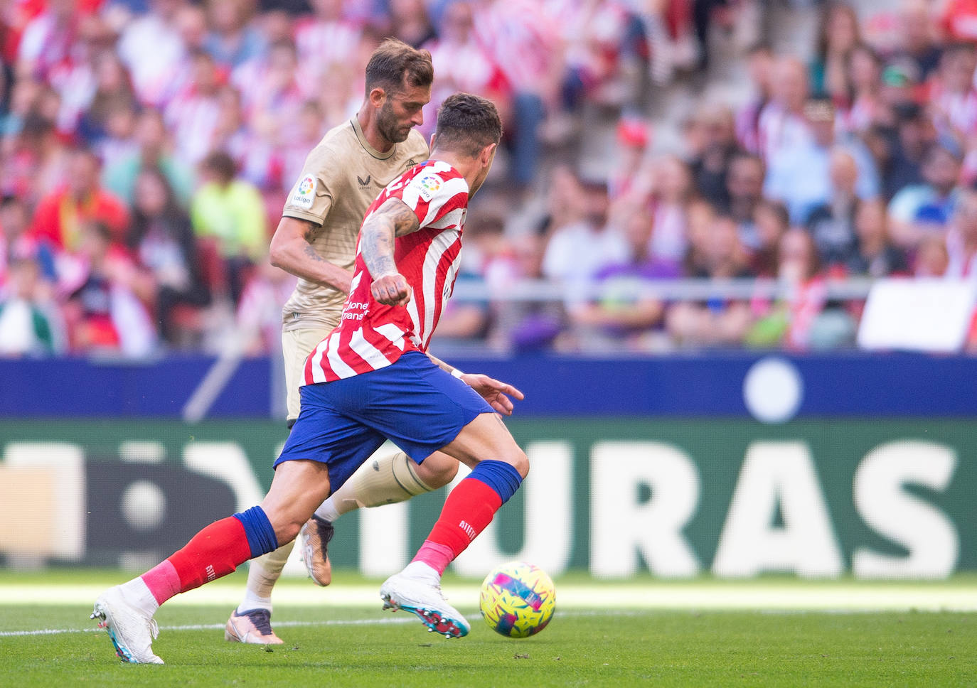 Las mejores imágenes del duelo entre Atlético y Almería