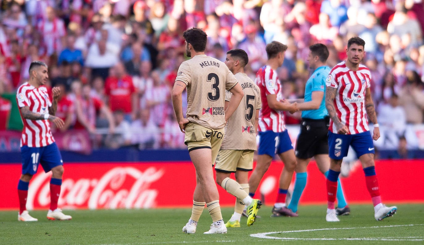 Las mejores imágenes del duelo entre Atlético y Almería