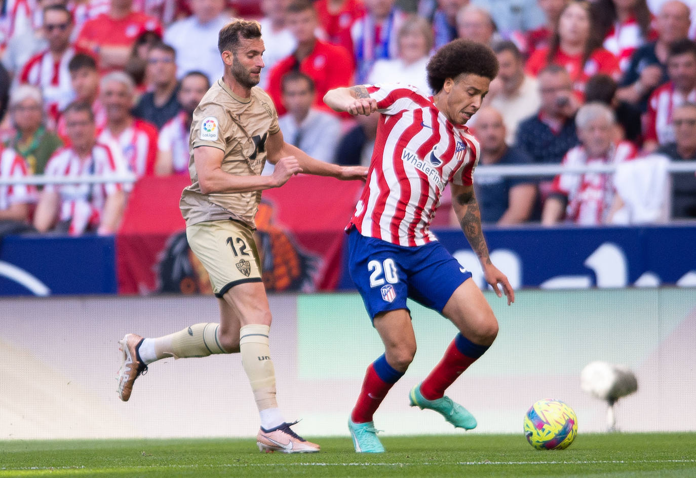Las mejores imágenes del duelo entre Atlético y Almería