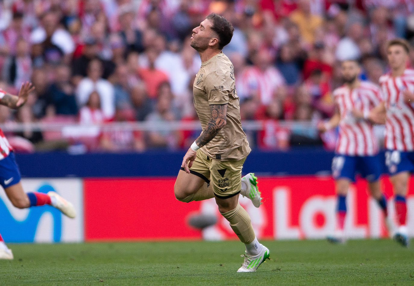 Las mejores imágenes del duelo entre Atlético y Almería