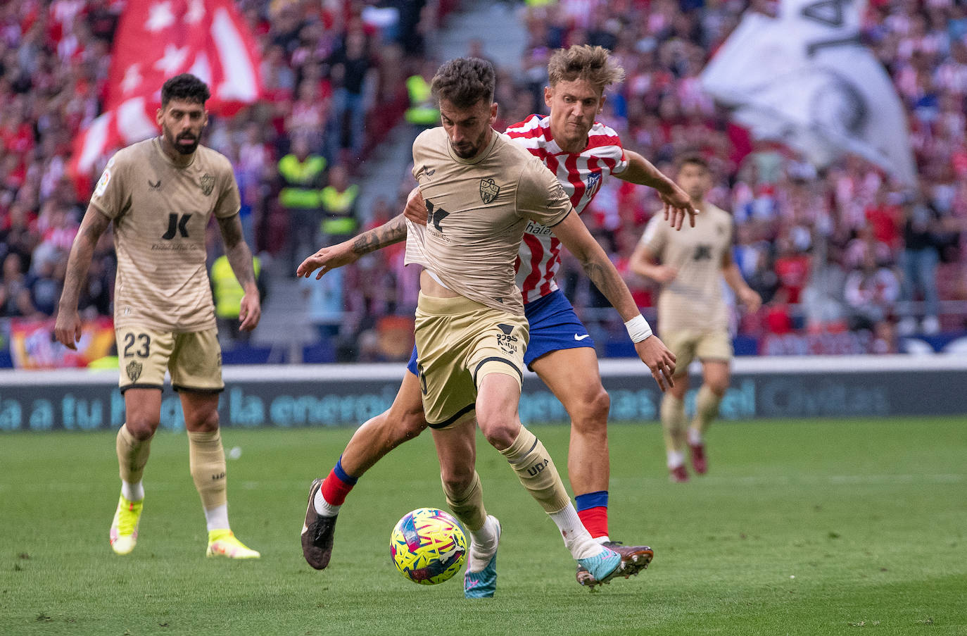 Las mejores imágenes del duelo entre Atlético y Almería