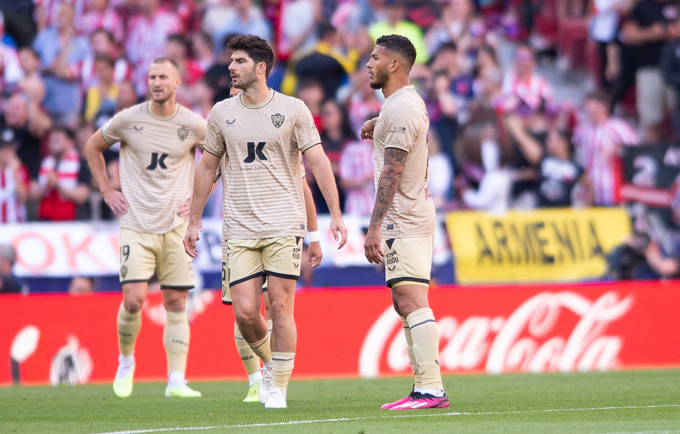 Las mejores imágenes del duelo entre Atlético y Almería