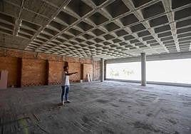 'Viti' muestra la futura residencia del Motril.