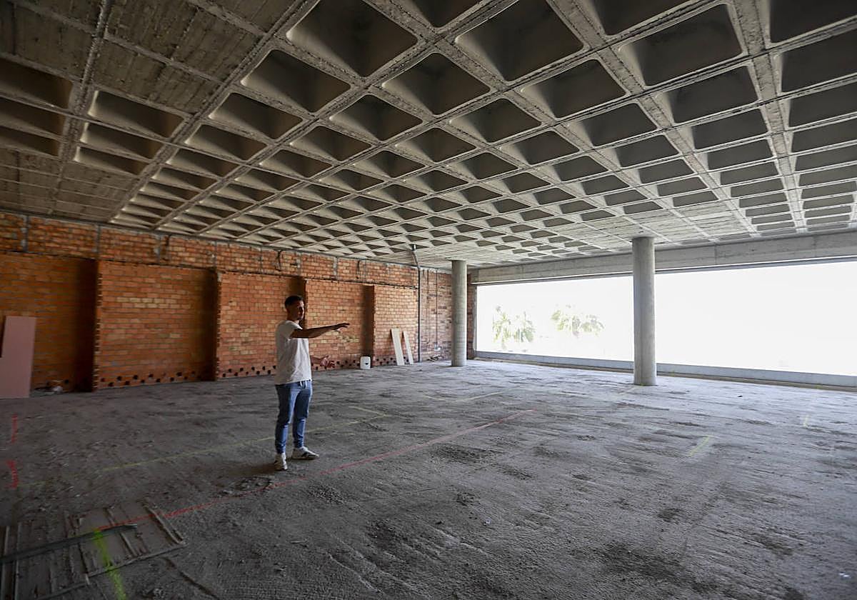 'Viti' muestra la futura residencia del Motril.