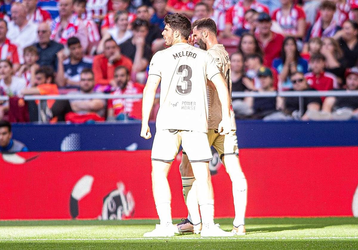 Leo Baptistao no celebró el gol marcado por su pasado en el Atlético.
