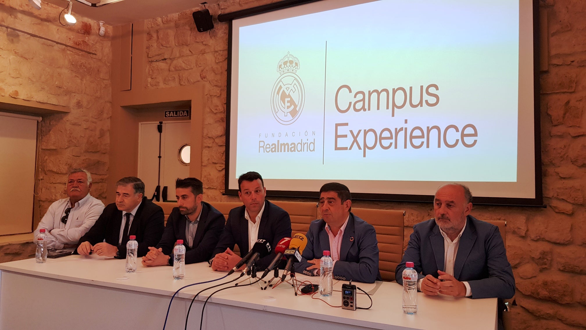Presentación del Campus Experience de la Fundación Real Madrid.