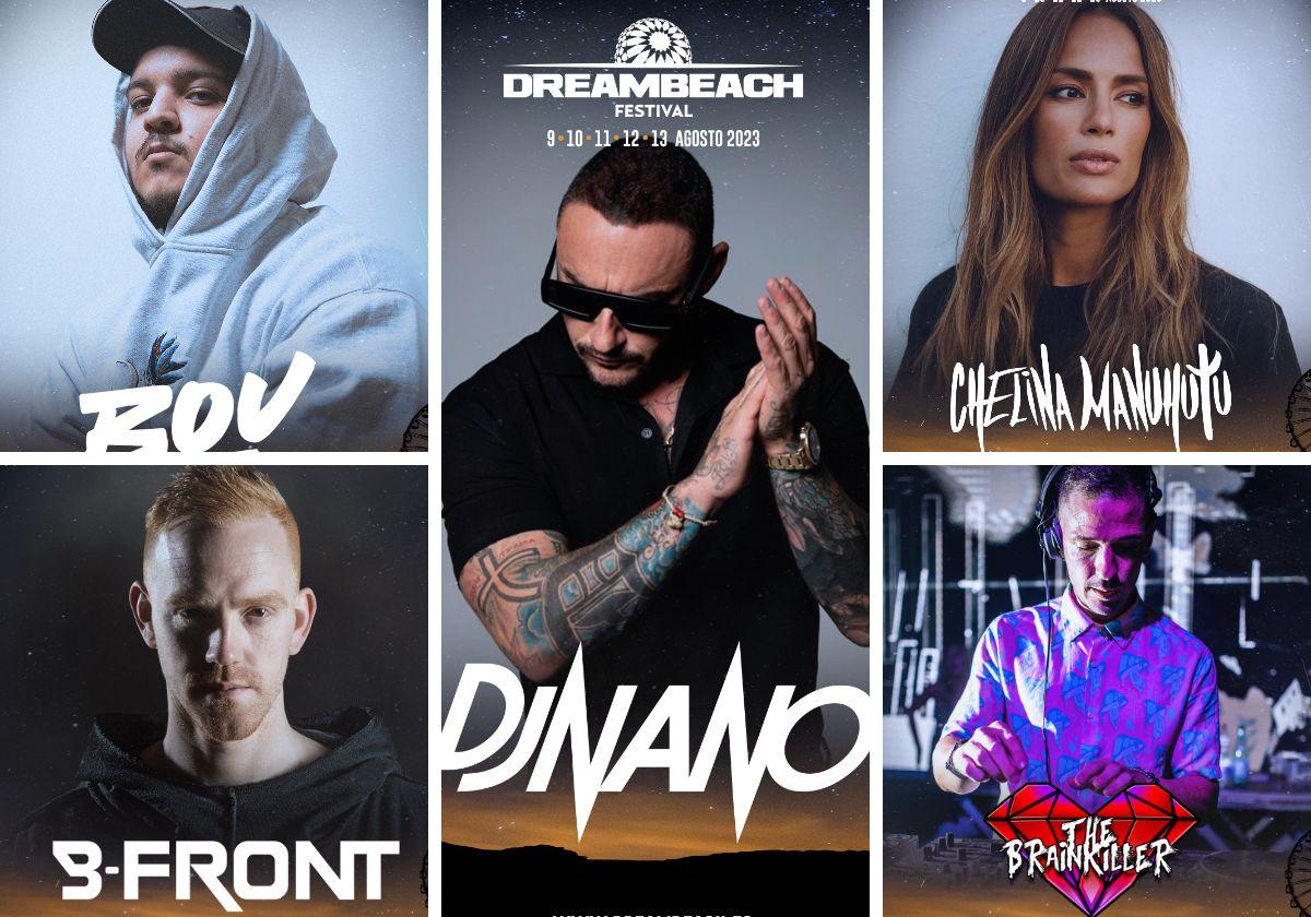 Artistas confirmados por Dreambeach en la última semana.