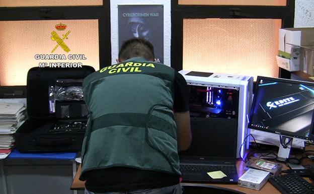 Investigación de la Guardia Civil por un ciberdelito