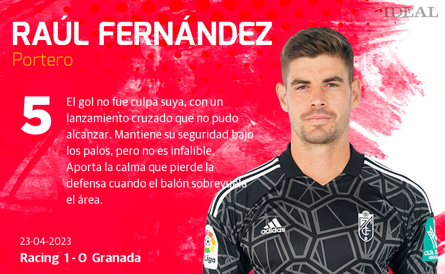 Las notas de los jugadores del Granada ante el Rácing