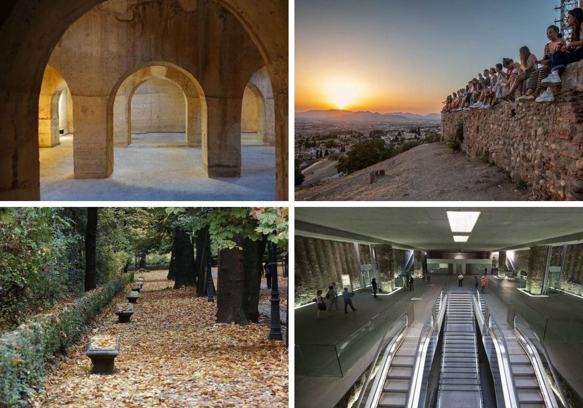 Lugares con encanto en Granada.