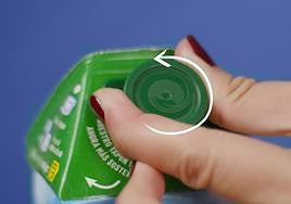 Tapón de plástico.