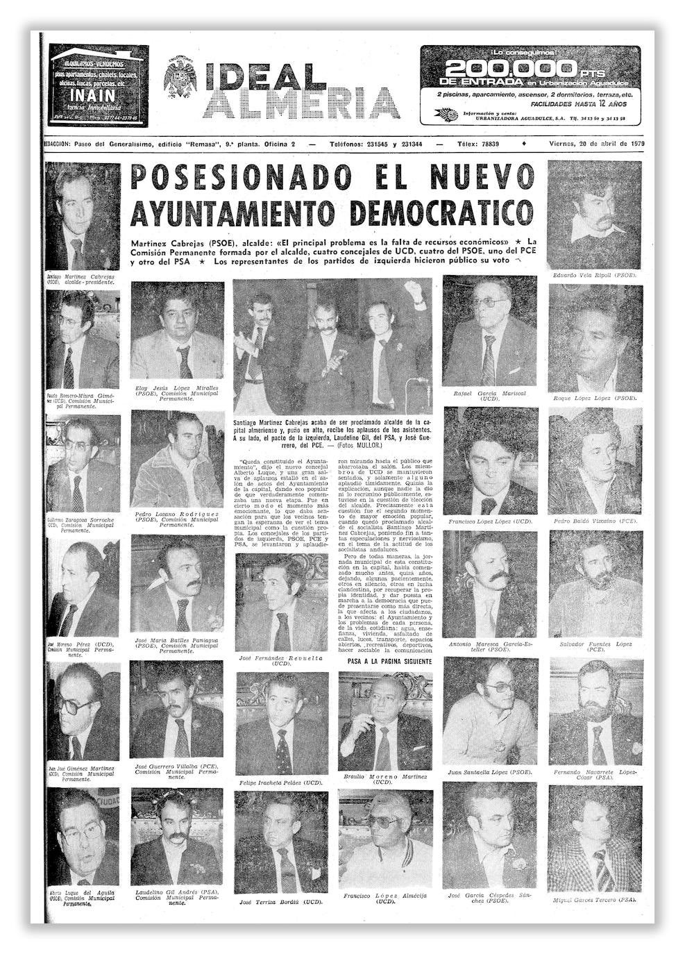 La exposición 50 años en portadas de IDEAL, a un click