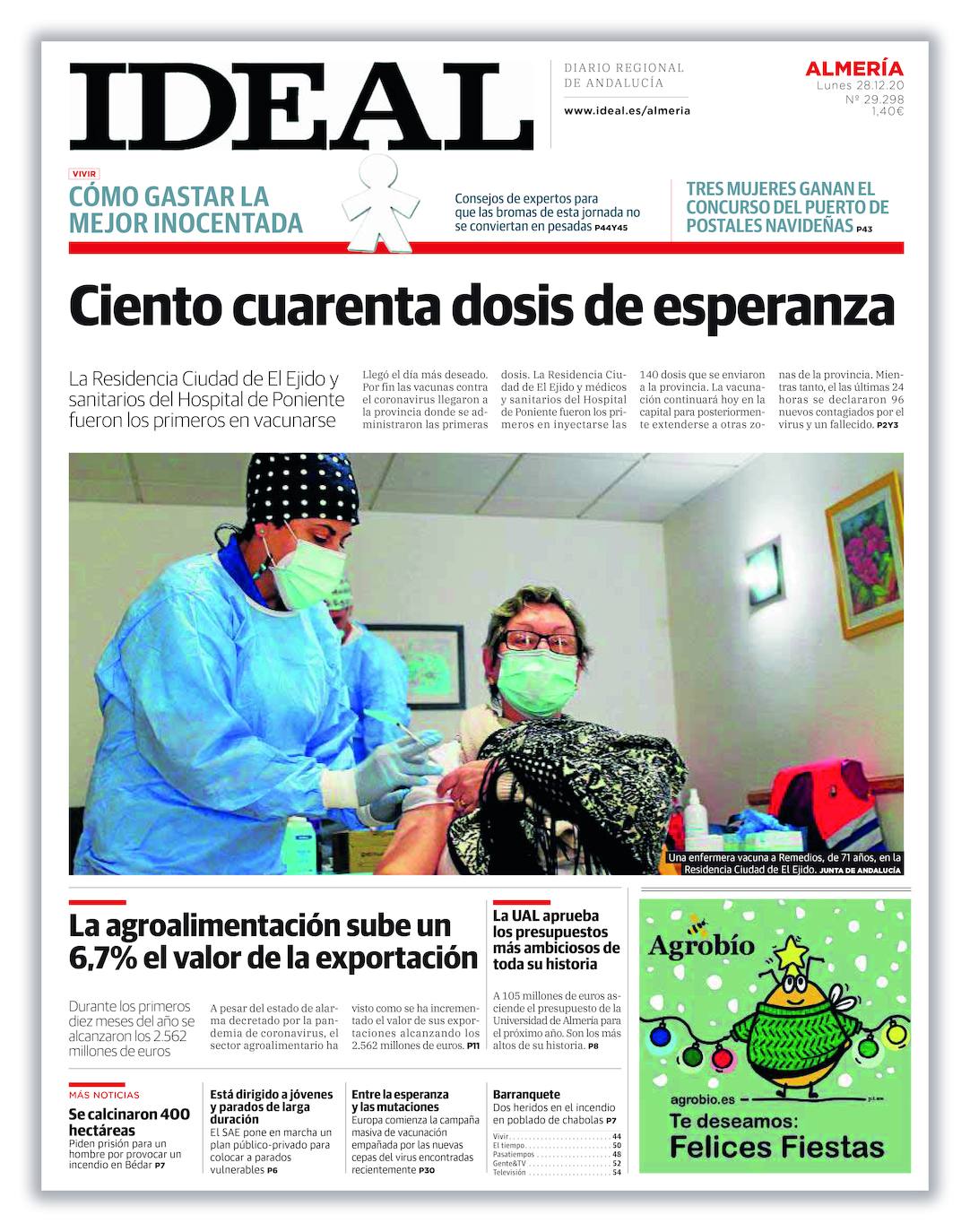 La exposición 50 años en portadas de IDEAL, a un click