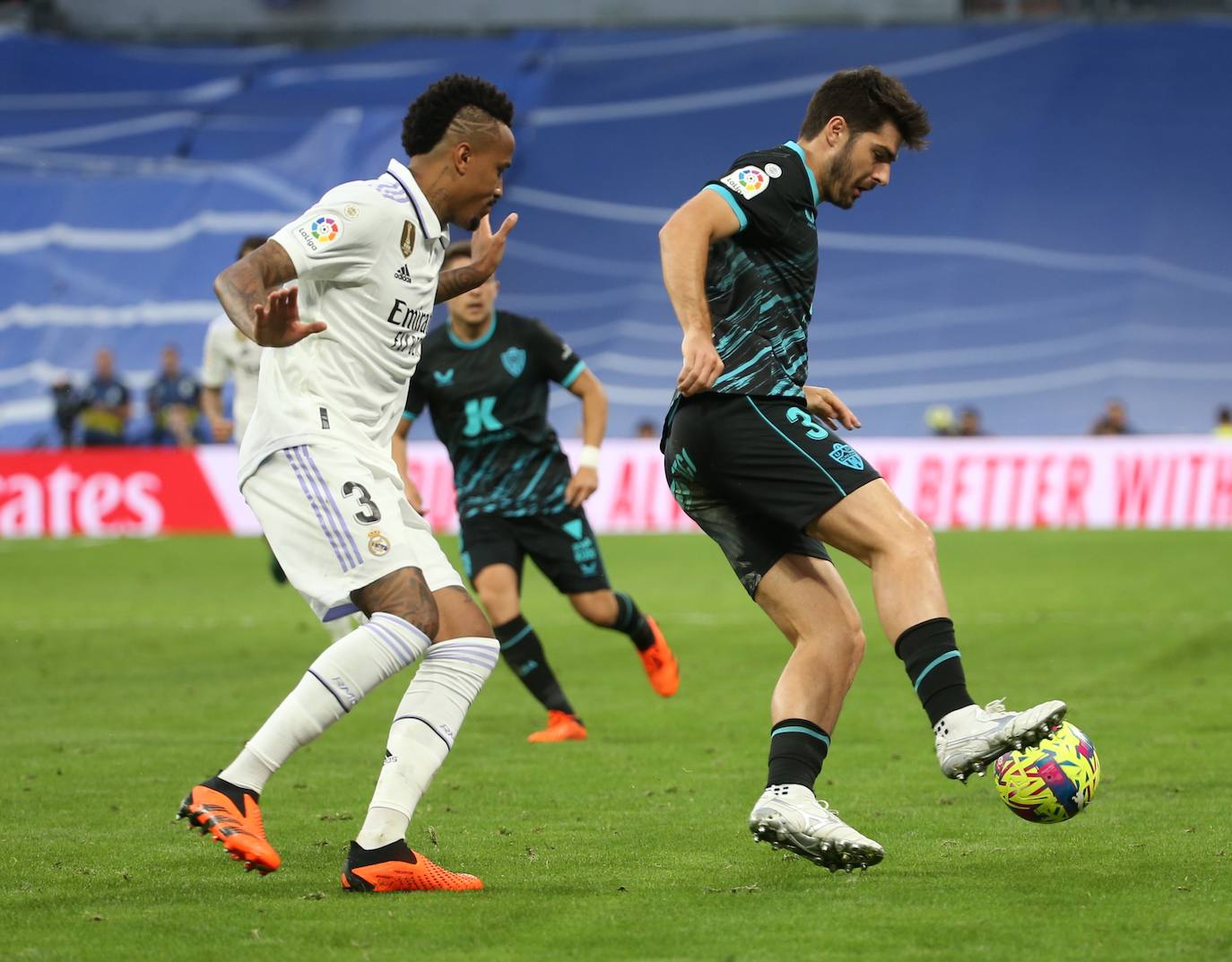 El rojiblanco colorea el Santiago Bernabéu