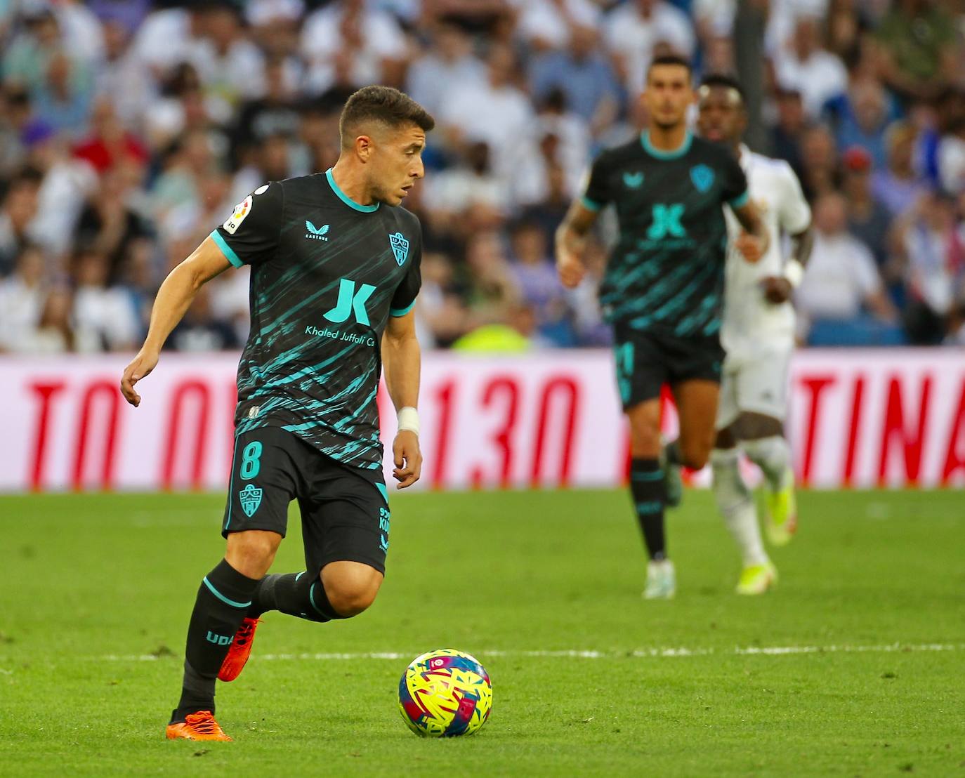 El rojiblanco colorea el Santiago Bernabéu