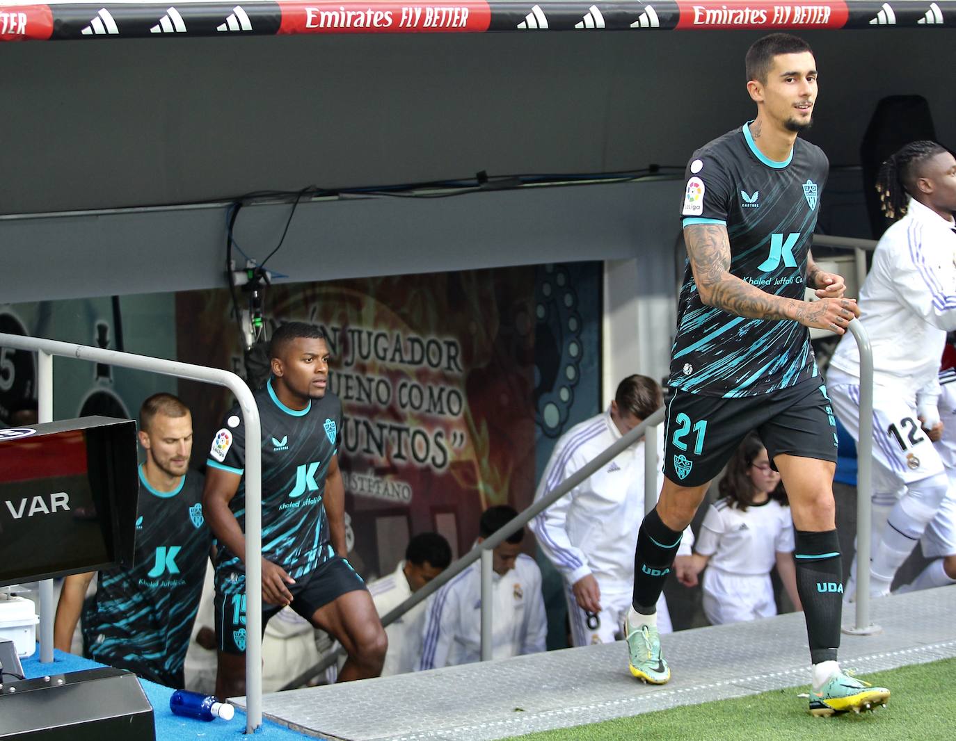 El rojiblanco colorea el Santiago Bernabéu