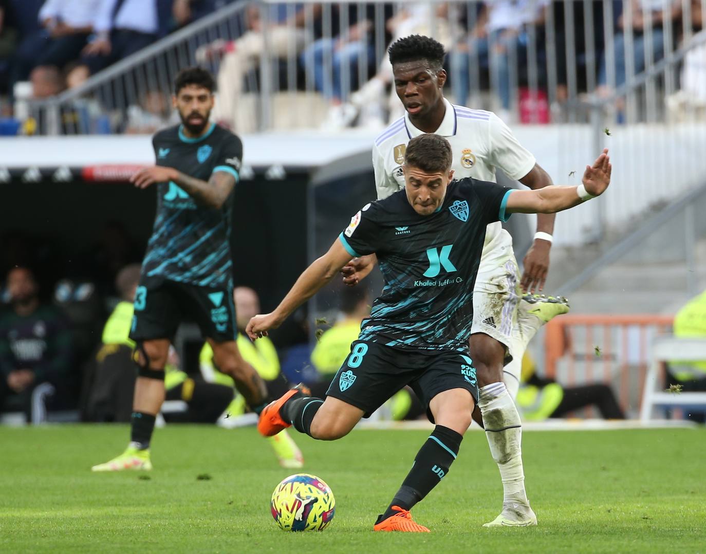 El rojiblanco colorea el Santiago Bernabéu