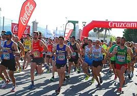 Salida de la edición del pasado año.