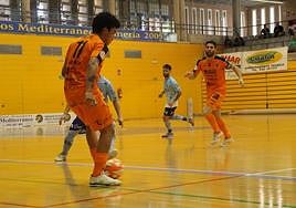 Rikelme fue el jugador más destacado del Burela FS.