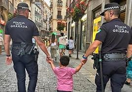 Menor encontrado por la Policía Local de Granada