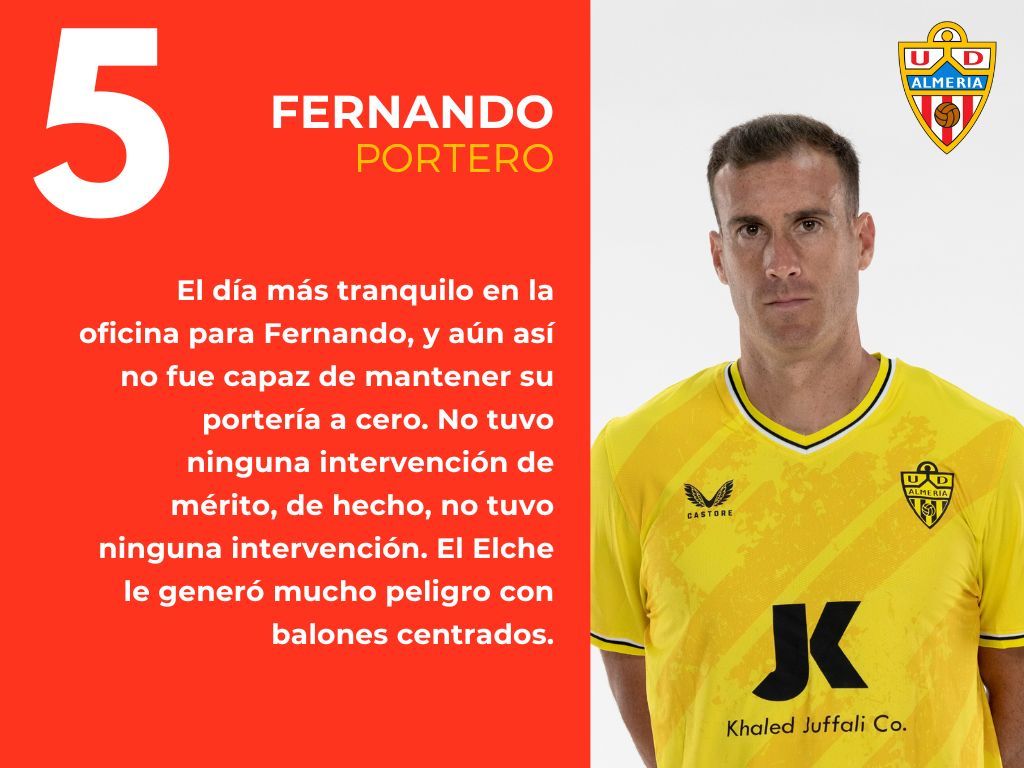 Las notas del Almería 2-1 Elche